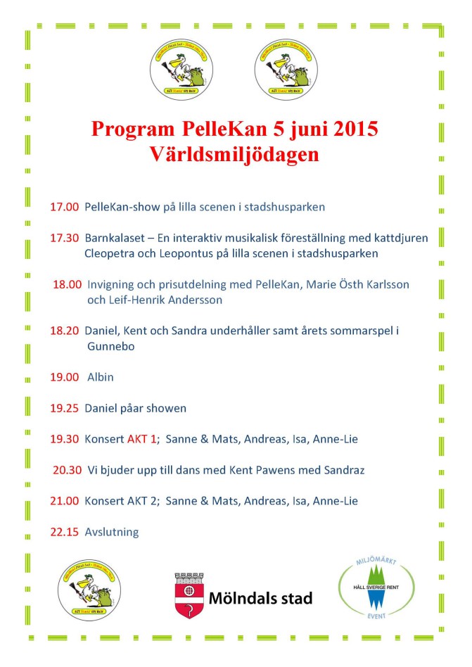 PelleKan Program 2015