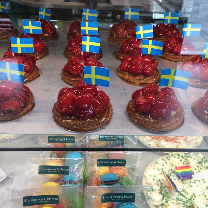 sommarbakelse i butik 2015